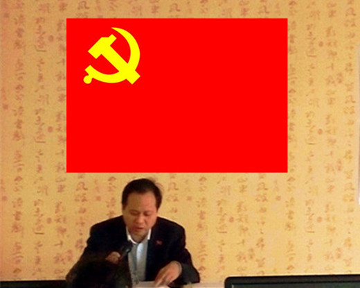 校图书馆党总支书记翟金忠